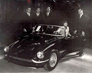 JM 1965 IV-T-Ford GT Roth display Cherry Hill NJ Steve Roth, Fred Schuchard, unkn, Joe Mar