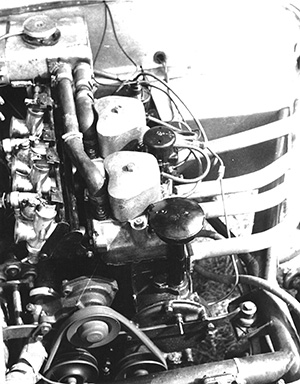 One of the first IOE heads on E93A with 4xAmal carbs One of the first IOE heads on E93A with 4xAmal carbs