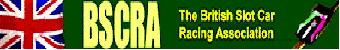 BSCRA - The British Slot Car Racing Association