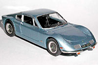 The road version of the ELVA-BMW GT160 available in the three colours of the prototype cars built in 1964, red white and blue.