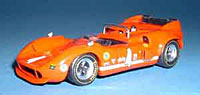 1965 McLaren M1B; Bruce McLaren at Riverside.