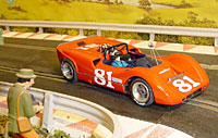 Just one of the superb McLaren M6 variants offered by MAXi-MODELS both in 'works' and 'Privateer' versions as kit and built. 1/32 scale.