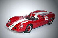 The Mk.8 Chris Amon/McLaren Team car produced with ELVA Racing as Limited Edition with signed certificate.