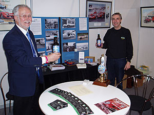 Dan Mitchell and Allan Miles did a brilliant job and enjoyed the beer too!